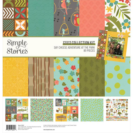 Simple Stories Say Cheese Adventure At The Park - 12x12 Collection Kit