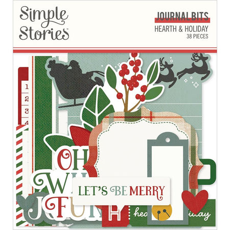 Simple Stories Hearth & Holiday - Journal Bits & Pieces