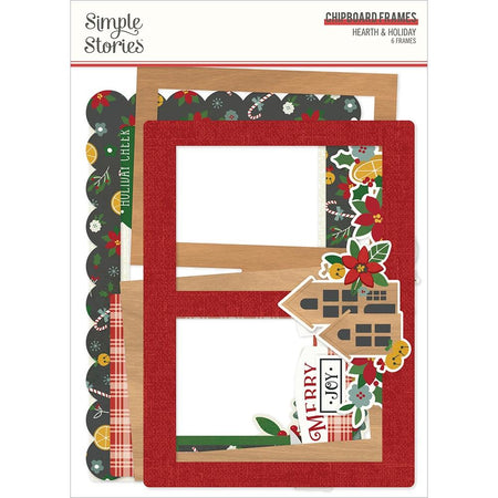 Simple Stories Hearth & Holiday - Chipboard Frames
