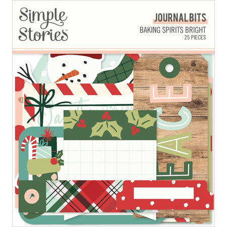 Simple Stories Baking Spirits Bright - Journal Bits & Pieces