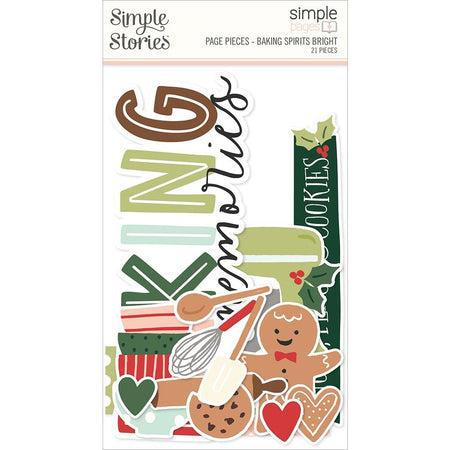 Simple Stories Baking Spirits Bright - Page Pieces