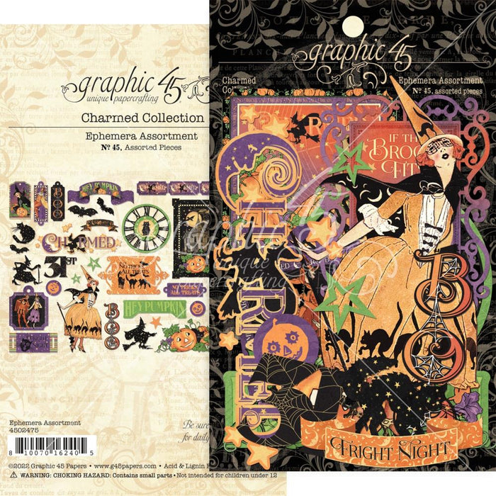Graphic 45 Charmed - Die Cut Assortment
