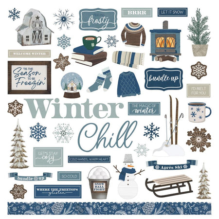 Photoplay Winter Chalet - Element Stickers