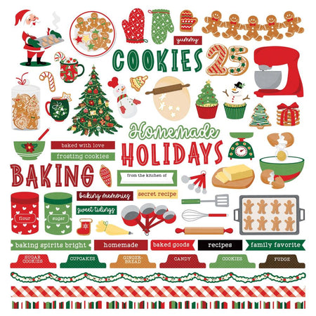 Photoplay Homemade Holidays - Element Stickers