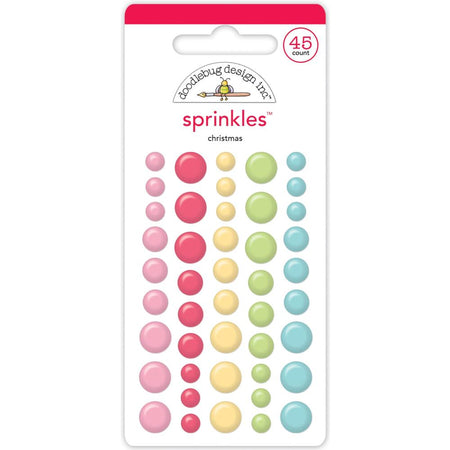 Doodlebug Design Candy Cane Lane - Christmas Assortment Sprinkles