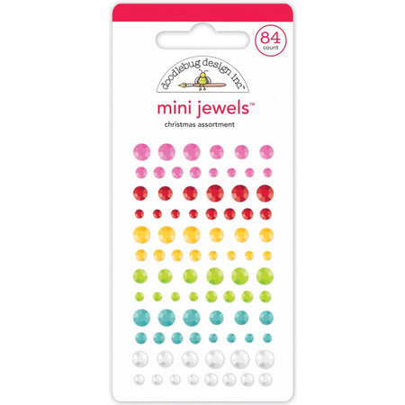 Doodlebug Design Candy Cane Lane - Christmas Mini Jewels