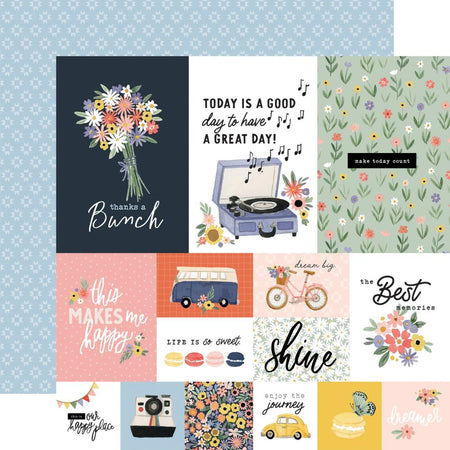Carta Bella Here, There & Everywhere - 4x6 Journaling Cards