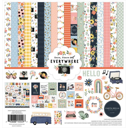 Carta Bella Here, There & Everywhere - Collection Kit