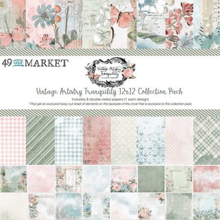 49 & Market Vintage Artistry Tranquility - 12x12 Collection Pack
