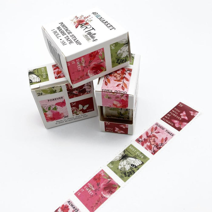 49 & Market ARToptions Rouge - Postage Washi Tape Roll