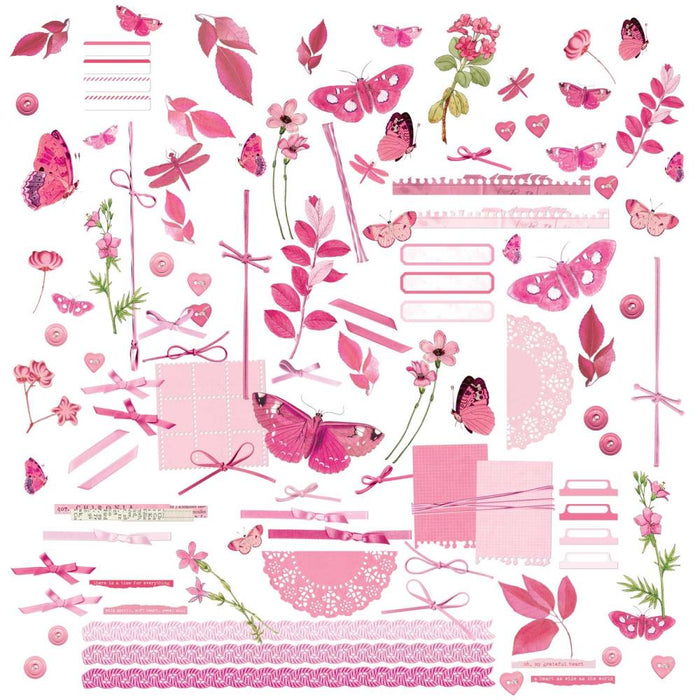 49 & Market Color Swatch Blossom - Laser Cut Outs Elements