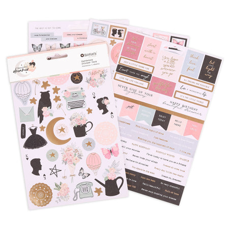 Rosie's Studio Beautiful Dreamer - Cardstock Sticker Pack