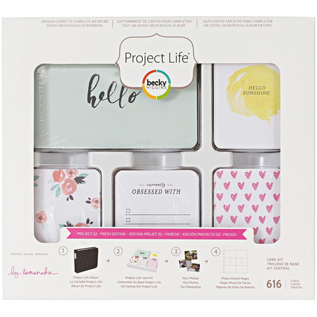 Project Life Core Kit -  Project 52 Fresh Edition