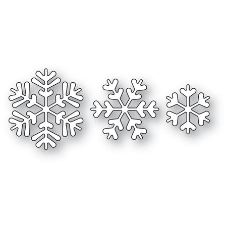 Memory Box Die - Alpine Snowflakes