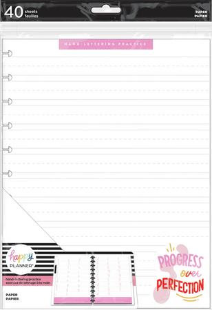 Me & My Big Ideas Happy Planner - Threeologie Think Pink Big Fill Paper