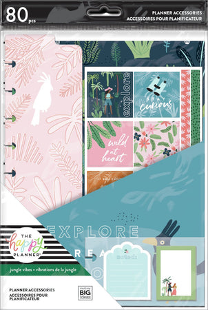 Me & My Big Ideas Happy Planner - Jungle Vibes Classic Accessory Pack