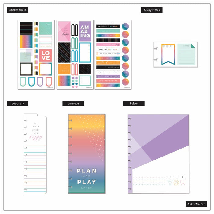 Me & My Big Ideas Happy Planner - Rainbow Brights Classic Accessory Pack