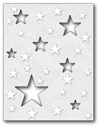 Memory Box Die - All Star Detail Plate