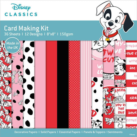 Creative World of Crafts Disney Card Making Kit - 101 Dalmations