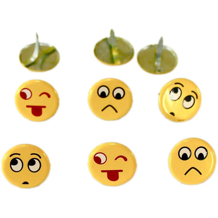 Eyelet Outlet Brads - Emoji