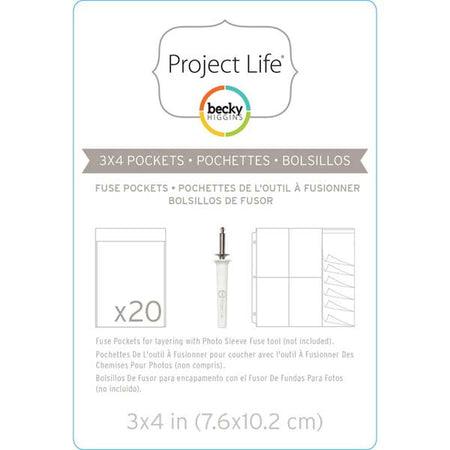 Project Life Fuse Pockets - 3x4