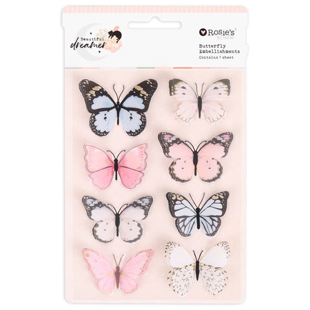 Rosie's Studio Beautiful Dreamer - Butterfly Embellishments