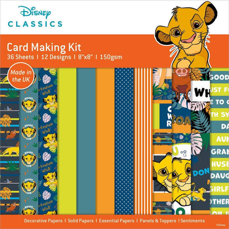 Creative World of Crafts Disney Card Making Kit - Lion King