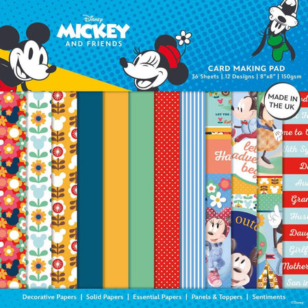 Creative World of Crafts Disney Card Making Kit - Mickey and Friends
