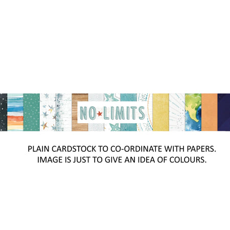 Cocoa Vanilla Studio No Limits - Bazzill Plain Matchmaker Pack