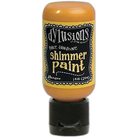 Dylusions 1oz Shimmer Paint - Pure Sunshine