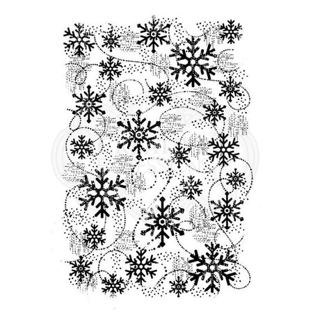 Woodware Clear Magic Singles Stamps - Snow Flurry