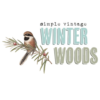 Simple Stories - Simple Vintage Winter Woods Collection - Foam