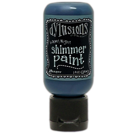 Dylusions 1oz Shimmer Paint - Balmy Night