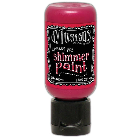 Dylusions 1oz Shimmer Paint - Cherry Pie