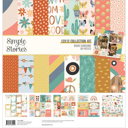 Simple Stories Boho Sunshine - 12x12 Collection Kit