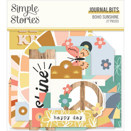 Simple Stories Boho Sunshine - Journal Bits & Pieces