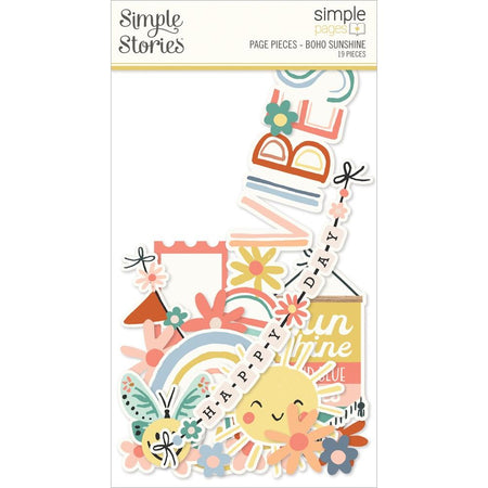 Simple Stories Boho Sunshine - Page Pieces