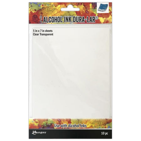 Ranger Alcohol Ink Dura-Lar Clear Paper