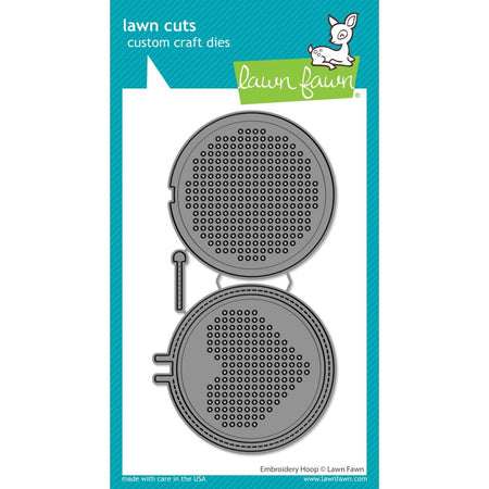 Lawn Fawn Craft Die - Embroidery Hoop