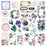 Prima Spring Abstract - Ephemera Elements 68 pieces