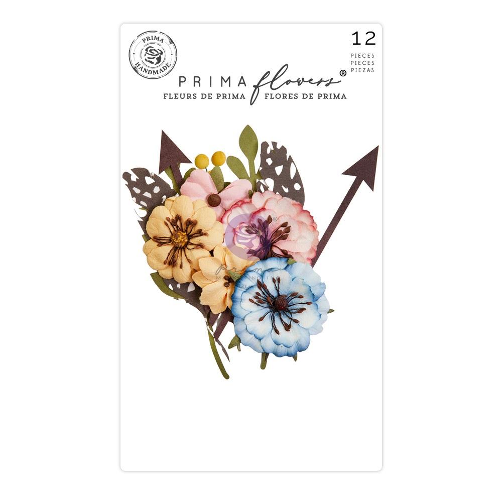 Prima Spring Abstract - Floral Bliss Flowers — Papermaze