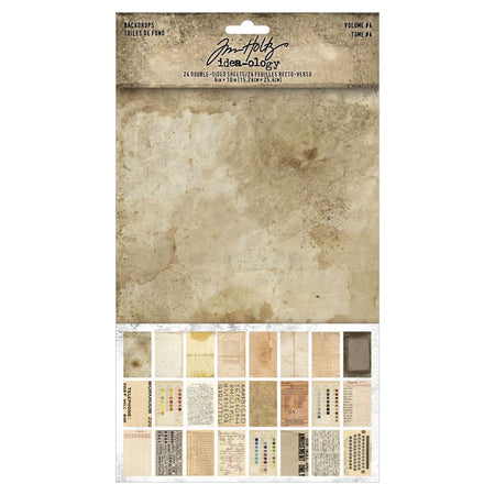 Tim Holtz Idea-ology - Backdrops Volume 4