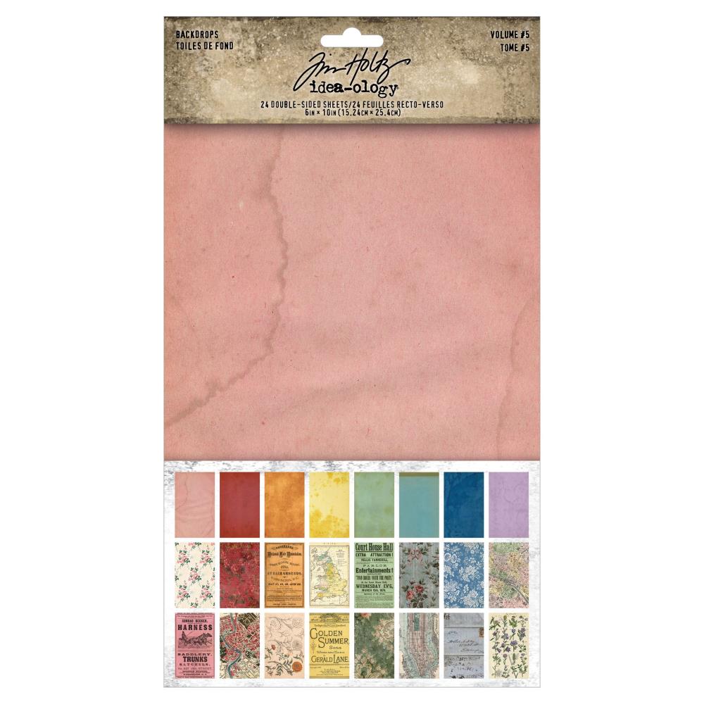 Tim Holtz Idea-ology - Backdrops Volume 5