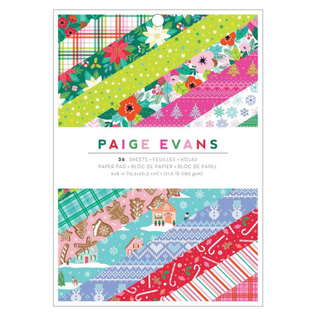 American Crafts Paige Evans Sugarplum Wishes - 6x8 Pad