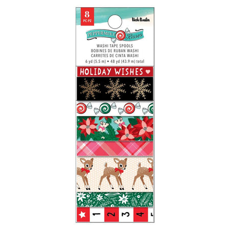 American Crafts Vicki Boutin Peppermint Kisses - Washi Tape