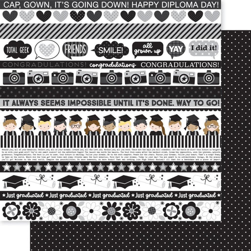 Bella Blvd Cap & Gown - Borders