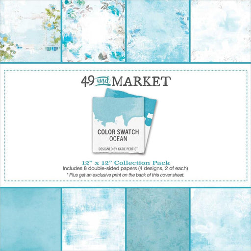 49 & Market Color Swatch Ocean - 12x12 Collection Pack