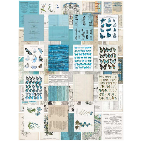 49 & Market Color Swatch Ocean - 6x8 Collage Sheets