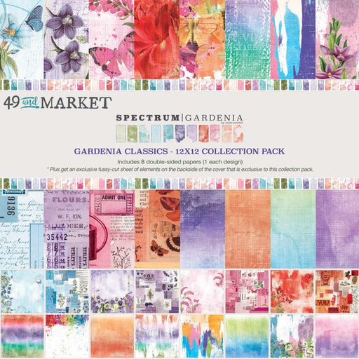 49 & Market Spectrum Gardenia - 12x12 Classics Collection Pack