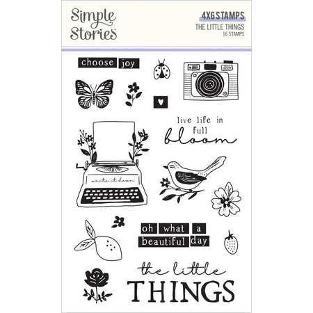 Simple Stories The Little Things - Clear Stamps